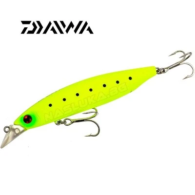 Потъващ воблер Daiwa Shore Line Shiner Vertice R 98S - 9.8см 17.7г - Matte Chart Iwashi