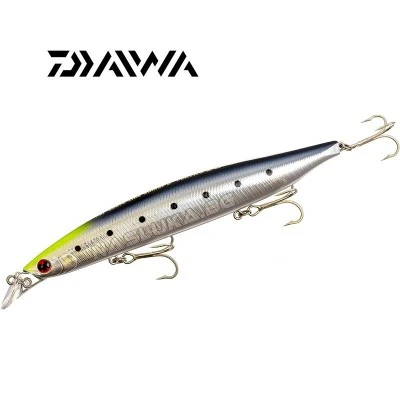 Морски потъващ воблер Daiwa Shore Line Shiner Vertice R 140S - 14см 28.5г - Chart Head Iwashi