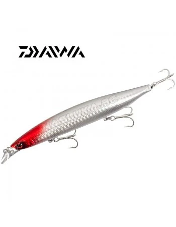 Морски потъващ воблер Daiwa Shore Line Shiner Vertice R 140S - 14см 28.5г - Lazer Red Head