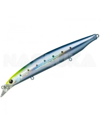 Морски потъващ воблер Daiwa Shore Line Shiner Vertice R 125S - 12.5см 23г - Chart Head Iwashi