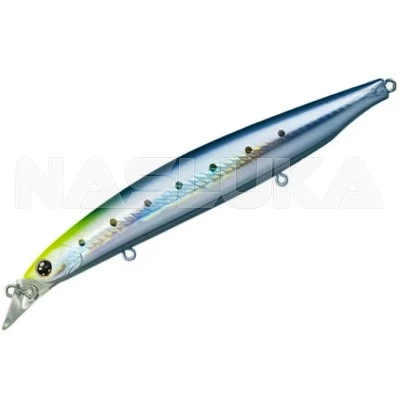 Морски потъващ воблер Daiwa Shore Line Shiner Vertice R 125S - 12.5см 23г - Chart Head Iwashi