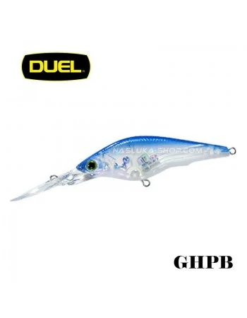 Воблер Duel Hardcore Shad Slow Floating - цвят GHPB