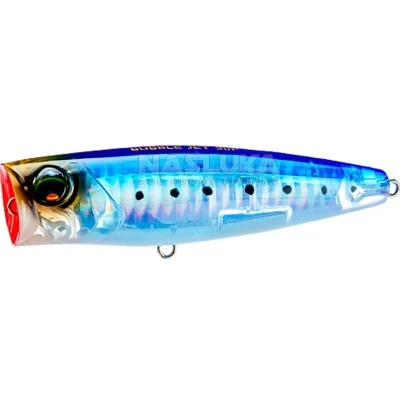 Воблер-попер Duel L-Blue Bubble Jet F 90мм 23.5г, цвят HIW