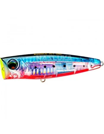 Воблер-попер Duel L-Blue Bubble Jet F 90мм 23.5г, цвят HRI