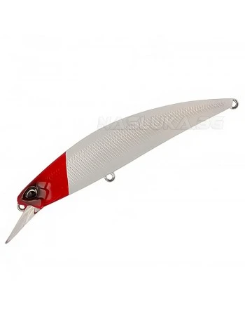 Потъващ воблер за морски риболов Duo Spearhead Ryuki 95S WT - Pearl Red Head