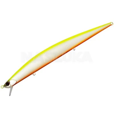 DUO Slim Flyer Pearl Chart Потъващ воблер за морски риболов Duo Tide Minnow Slim Flyer - Pearl Chart