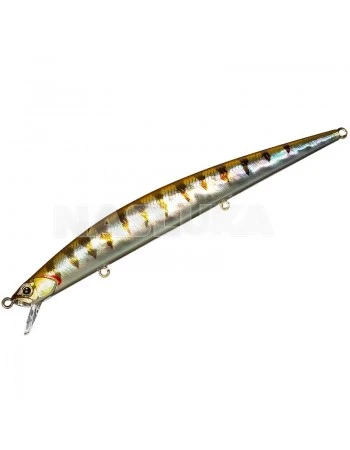 Потъващ воблер за морски риболов Duo Tide Minnow Slim Flyer - Natural Barracuda Glow