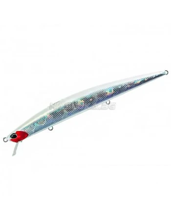 Плаващ воблер за Лаврак, Лефер и Баракуда Duo Tide Minnow Slim 140 - Prism Ivory