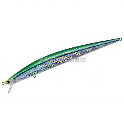 Воблер за морски риболов Duo Tide Minnow Slim 140SP - Chart Head Sayori