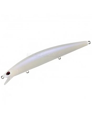 Воблер за морски риболов на лаврак Duo Tide Minnow Sprat 120SF - Ivory Pearl