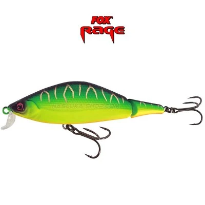 Плаващ воблер от две части Fox Rage Gonzo SR80 10г - цвят UV Fire Tiger