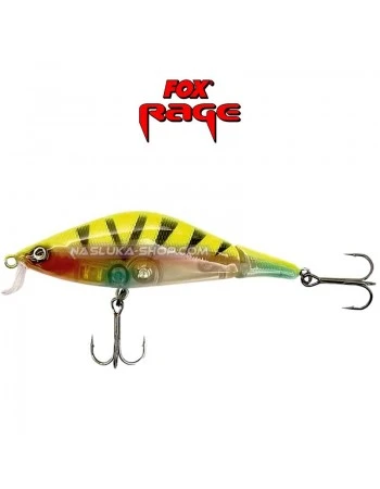 Плуващ воблер от две части Fox Rage Gonzo 80SR - цвят UV Sun Tiger