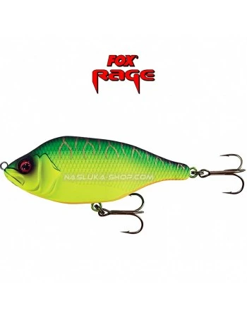 Воблер Fox Rage Hitcher 80 Lipless Jerk & Twitch - UV Fire Tiger