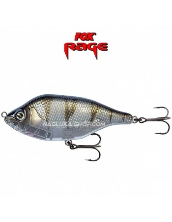 Воблер Fox Rage Hitcher 80 Lipless Jerk & Twitch - UV Striped Shiner