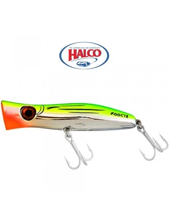 Воблер-попер Halco Roosta Popper - цвят H81 Liquid Lime