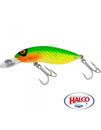 Воблер Halco Sorcerer STD - цвят R7 Green Fluoro