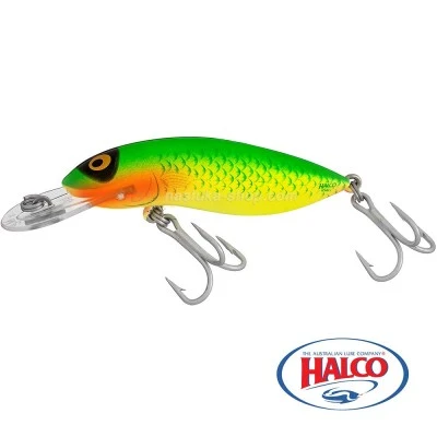 Воблер Halco Sorcerer STD - цвят R7 Green Fluoro