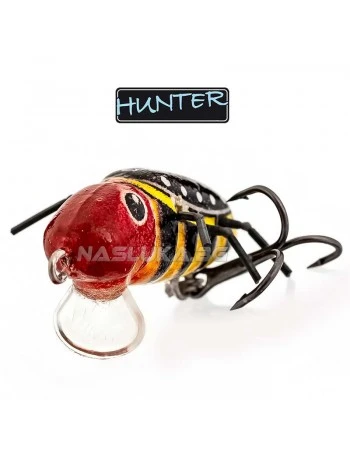 Плаващ воблер Hunter Chrabaszcz 24 F 2.4см 1.2г - цвят BL