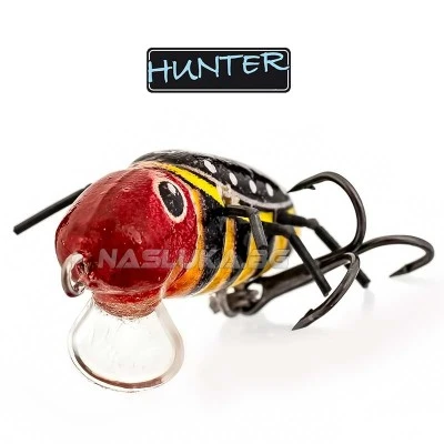 Плаващ воблер Hunter Chrabaszcz 24 F 2.4см 1.2г - цвят BL