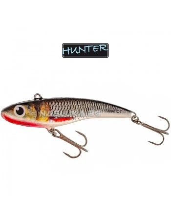 Потъващ воблер-ратлин Hunter Fanatic 715 S 7см 15г - цвят BL