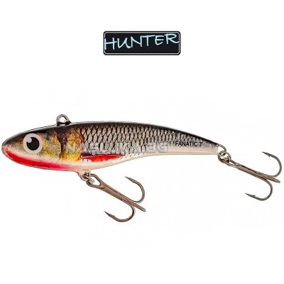Потъващ воблер-ратлин Hunter Fanatic 715 S 7см 15г - цвят BL