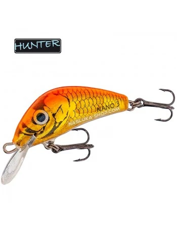 Потъващ воблер Hunter Nano 35S - 3.5см 2.5г - цвят GMO