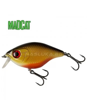 Воблер за сом Madcat Tight-S Shallow - 12см - 65г - цвят Rudd