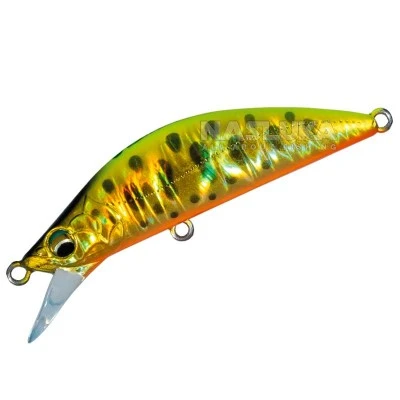 Fine Tail Eden SS 45мм 3г, цвят Gold Chart Yamame Бавнопотъващ воблер Major Craft Fine Tail Eden SS 45мм 3г, цвят Gold Chart Yamame