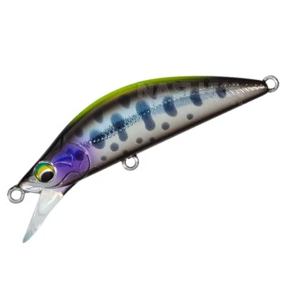 Fine Tail Eden SS 45мм 3г, цвят CM Monochrome Yamame Бавнопотъващ воблер Major Craft Fine Tail Eden SS 45мм 3г, цвят CM Monochrome Yamame