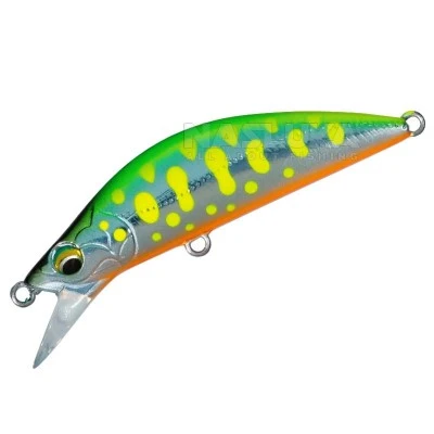 Fine Tail Eden SS 45мм 3г, цвят Lime Chart Yamame Бавнопотъващ воблер Major Craft Fine Tail Eden SS 45мм 3г, цвят Lime Chart Yamame