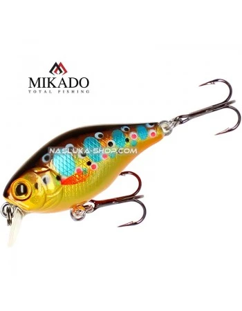 Плуващ воблер Mikado Fishunter Bold Head 4см 3.5г - цвят BT