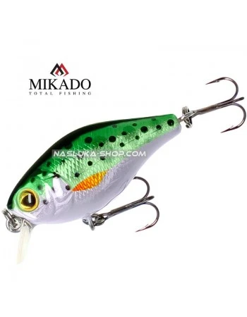 Плуващ воблер Mikado Fishunter Bold Head 4см 3.5г - цвят RT