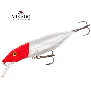 Плаващ воблер за щука Mikado Fishunter Pike 11 см, 22 г, цвят 21 Плаващ воблер за щука Mikado Fishunter Pike 11 см, 22 г, цвят 21