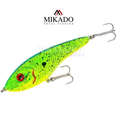 Джърк воблер Mikado Fishunter Plate 11.5см 33г - цвят 120