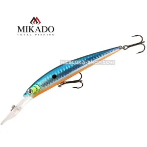 Плаващ воблер Mikado Fishunter Sheriff 11 см, 13 г, цвят 096 Плаващ воблер Mikado Fishunter Sheriff 11 см, 13 г, цвят 096