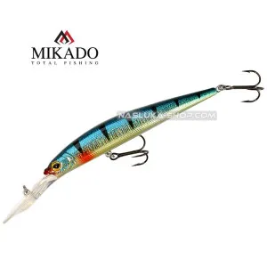 Плаващ воблер Mikado Fishunter Sheriff 11 см, 13 г, цвят F06 Плаващ воблер Mikado Fishunter Sheriff 11 см, 13 г, цвят F06