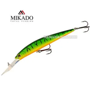 Плаващ воблер Mikado Fishunter Sheriff 11 см, 13 г, цвят S03 Плаващ воблер Mikado Fishunter Sheriff 11 см, 13 г, цвят S03