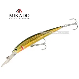 Плаващ воблер Mikado Fishunter Sheriff 11 см, 13 г, цвят Y78 Плаващ воблер Mikado Fishunter Sheriff 11 см, 13 г, цвят Y78