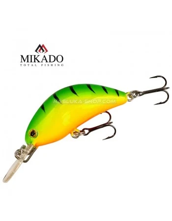 Потъващ воблер Mikado Fishunter Twilight-Yugol 4см 3.5г - цвят 70