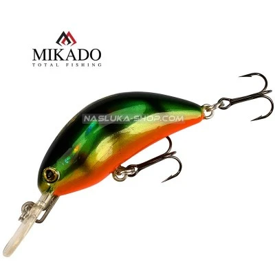 Потъващ воблер Mikado Fishunter Twilight-Yugol 4см 3.5г - цвят PH