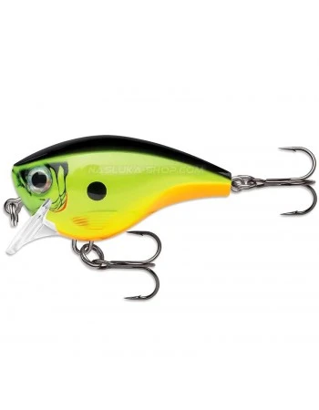 Плаващ воблер Rapala BX Brat - цвят Chartreuse Shad
