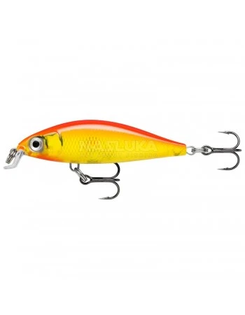 Бавнопотъващ воблер Rapala X-Light Minnow 05, 5см 4г, цвят GFR