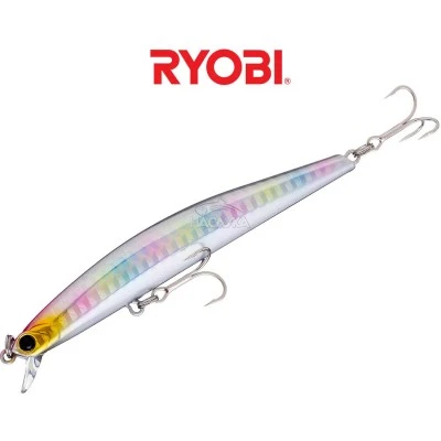 Плаващ воблер Ryobi Pro Minnow - 12.5см 12г - цвят 15