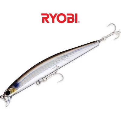 Плаващ воблер Ryobi Pro Minnow - 12.5см 12г - цвят 24