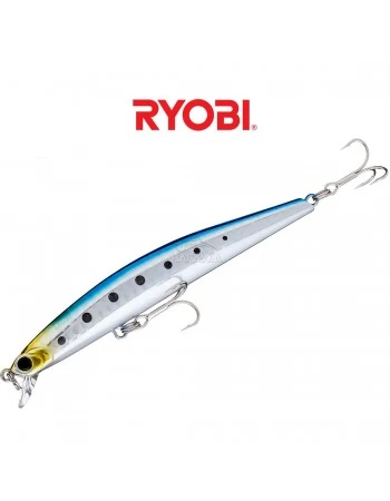 Плаващ воблер Ryobi Pro Minnow - 12.5см 12г - цвят 48