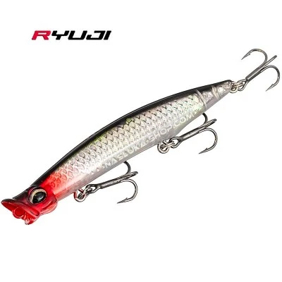 Воблер-попер Ryuji 3D Pop Eye - 9см 8г - цвят NR37