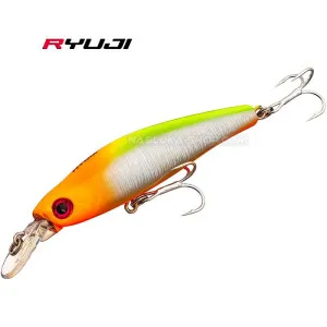 Потъващ воблер Ryuji Bubble Bait 80S, 8 см, 12 г, цвят Orange Chart Потъващ воблер Ryuji Bubble Bait 80S, 8 см, 12 г, цвят Orange Chart