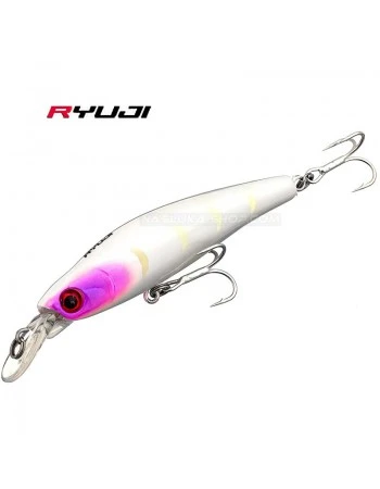 Потъващ воблер Ryuji Bubble Bait 80S - 8см 12г - цвят Purple Head