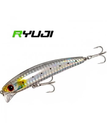 Плаващ воблер Ryuji Komodo 90F - 9см 13г - цвят Trans Iwashi