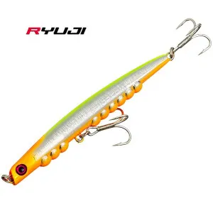 Потъващ воблер Ryuji Montero 95S, 9.5 см, 12.5 г, цвят Oranger UV Потъващ воблер Ryuji Montero 95S, 9.5 см, 12.5 г, цвят Oranger UV